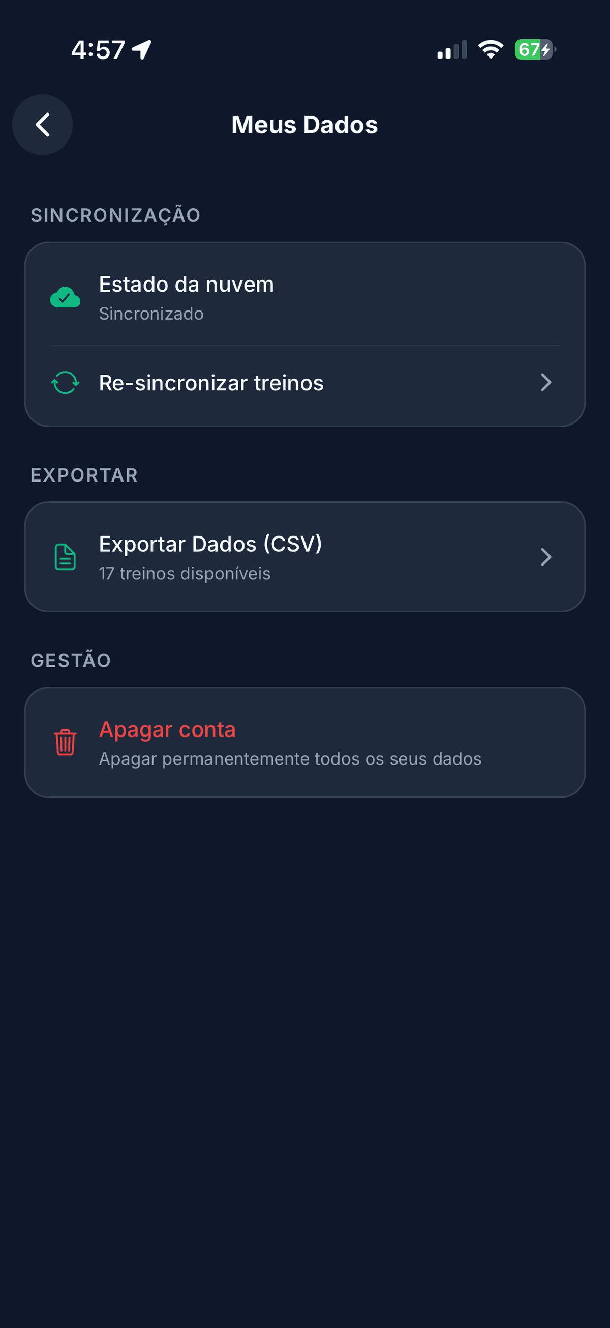 Data & Export